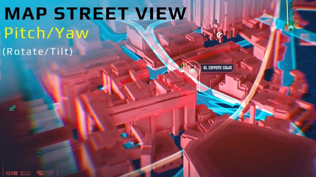 Map Street View для Cyberpunk 2077