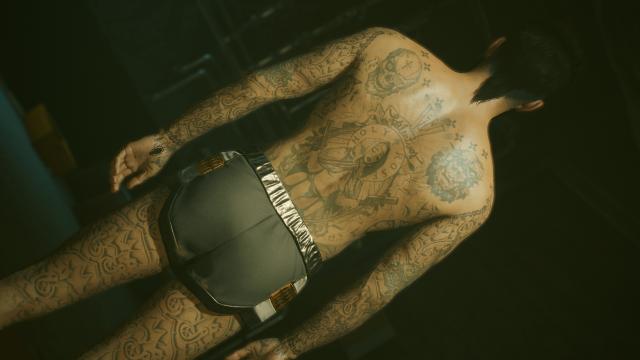 Kala's Valentino Tattoos for Masculine and Feminine V for Cyberpunk 2077