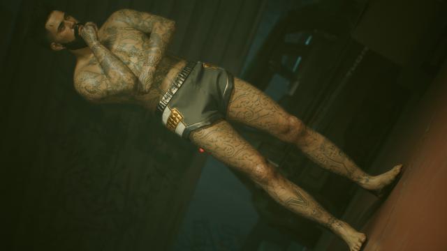 Kala's Valentino Tattoos for Masculine and Feminine V for Cyberpunk 2077