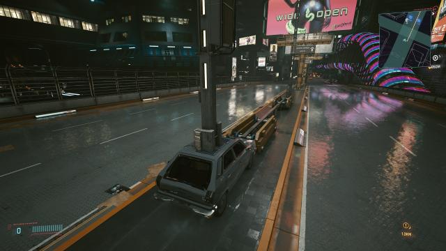 Wetter Roads RTX for Cyberpunk 2077