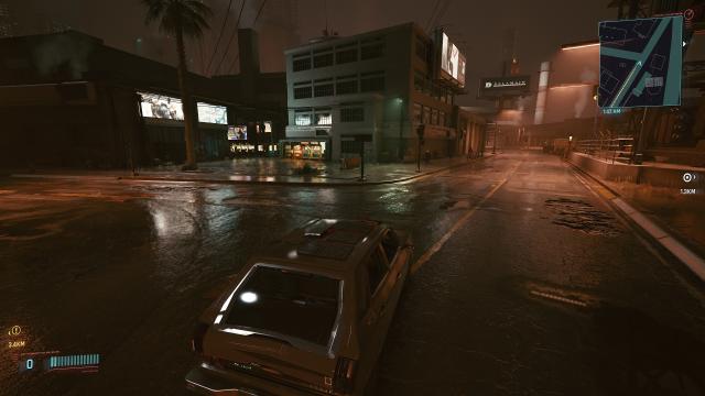 Wetter Roads RTX for Cyberpunk 2077