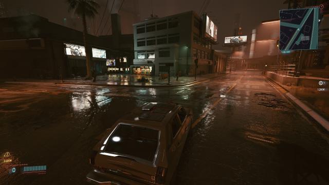 Wetter Roads RTX for Cyberpunk 2077