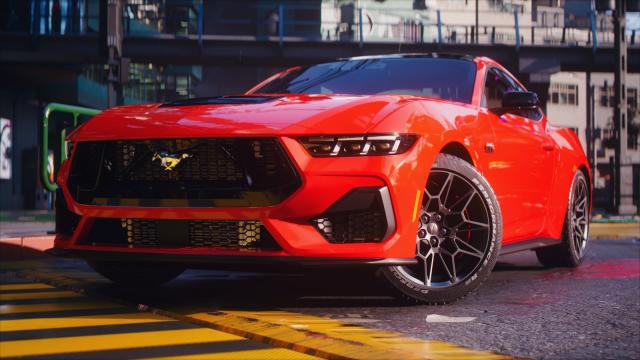 2024 Ford Mustang GT for Cyberpunk 2077
