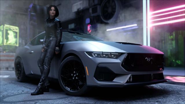 2024 Ford Mustang GT for Cyberpunk 2077