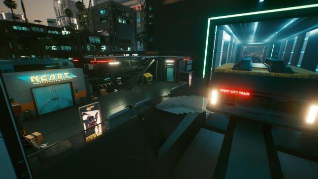 Metro System for Cyberpunk 2077