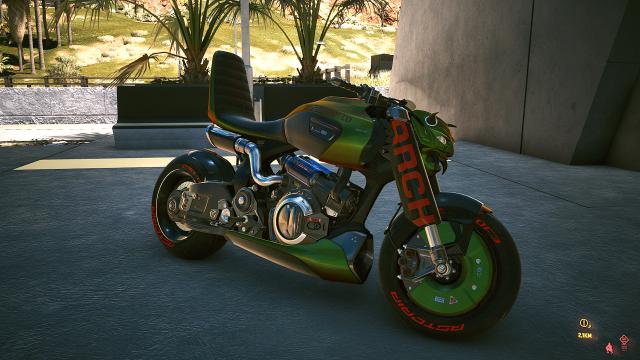 Change Your Favorite Motorcycles for Cyberpunk 2077