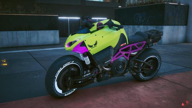 Change Your Favorite Motorcycles for Cyberpunk 2077