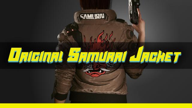 Original Samurai Jacket for Cyberpunk 2077
