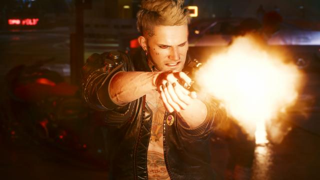 Начало игры за мужчину с читами / Male Biker Street Kid (New Game Plus) для Cyberpunk 2077
