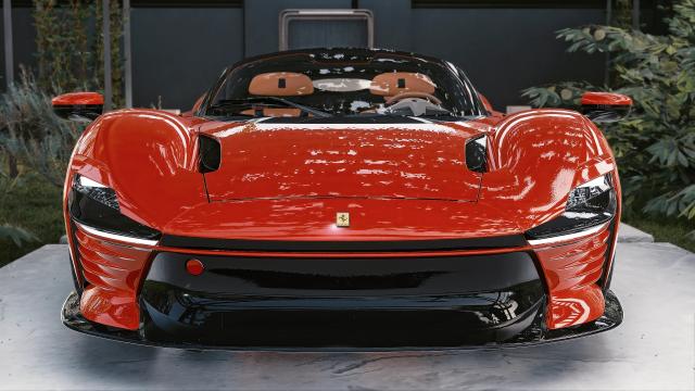 Ferrari Daytona SP3 for Cyberpunk 2077