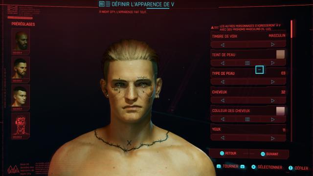 Новые татуировки для лица / Badboy and Badgirl Tattoo для Cyberpunk 2077