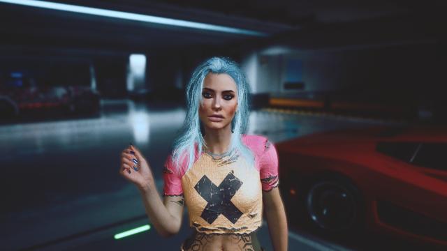 Красивая Ви для Cyberpunk 2077