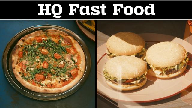 HQ Fast Food for Cyberpunk 2077
