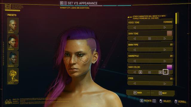 2077 Rogue's Hair for Cyberpunk 2077