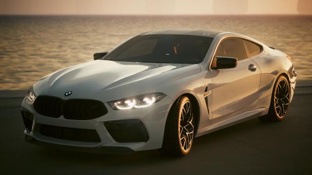 BMW M8 Competition coupe for Cyberpunk 2077