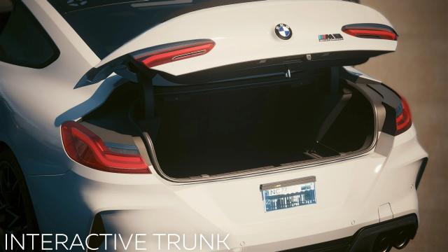BMW M8 Competition coupe для Cyberpunk 2077