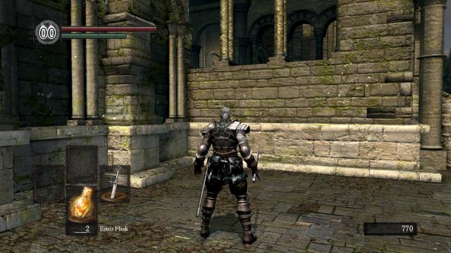 Геральт из Ривии / Geralt of Rivia re-texture для Dark Souls