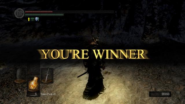 You're Winner for Dark Souls