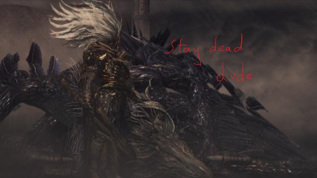 Повелитель Шторма не респавнится / Non-Respawning King of the Storm для Dark Souls 3