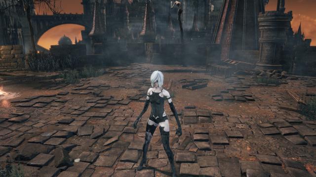 YoRHa Type A No.2 (A2) for Dark Souls 3