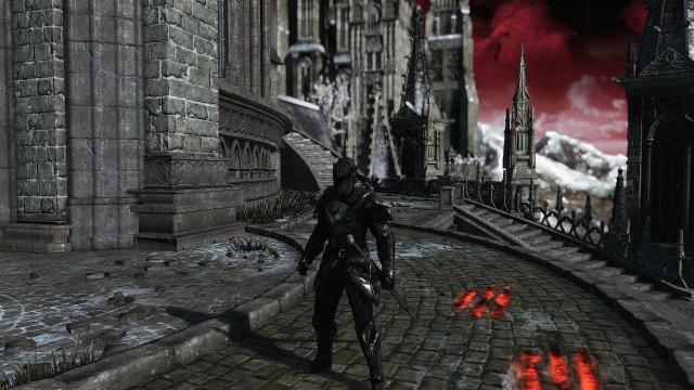 Эбонитовый сет / Ebony Armor для Dark Souls 3