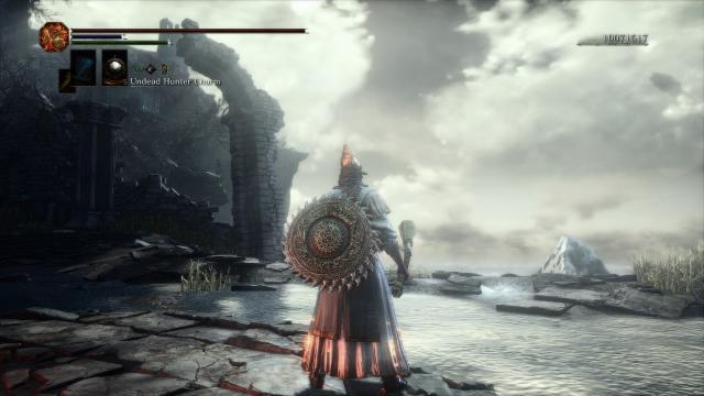 Минималистический HUD / Minimalistic HUD для Dark Souls 3