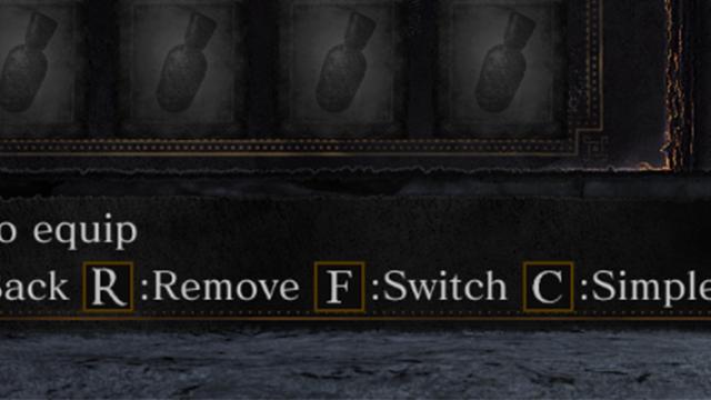 Keyboard Icons for Dark Souls 3