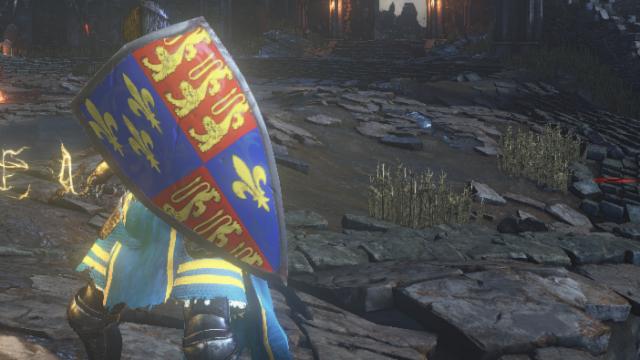Royal English Shield - Medieval Souls для Dark Souls 3
