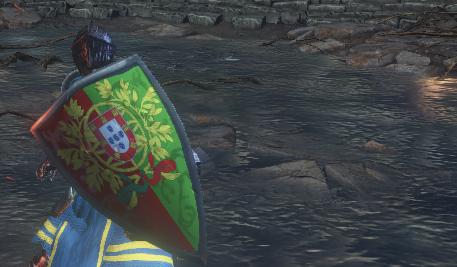 Royal Portuguese Shield - Medieval Souls для Dark Souls 3