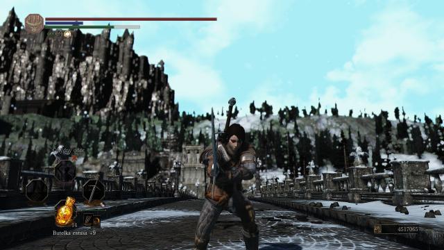 Сет Геральта / Geralt of Rivia armor and swords для Dark Souls 3