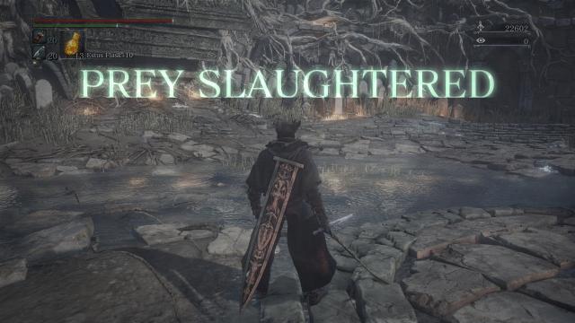 Bloodborne HUD and menus for Dark Souls 3