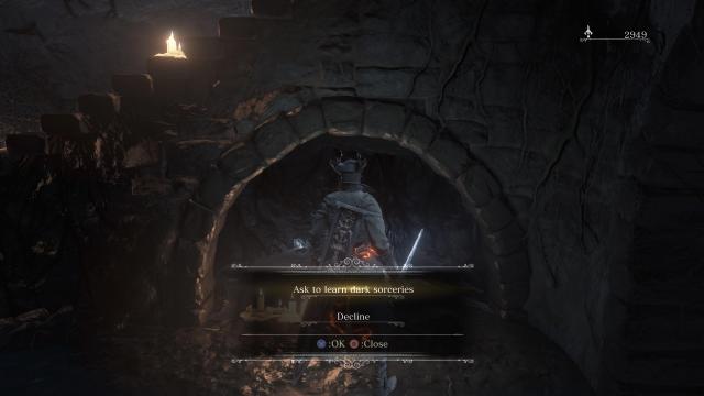 Bloodborne HUD and menus for Dark Souls 3