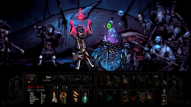 Одеяние пирата для Окультиста / Pirate Occultist Skin для Darkest Dungeon