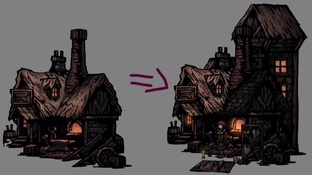 LW- blacksmith build add details for Darkest Dungeon