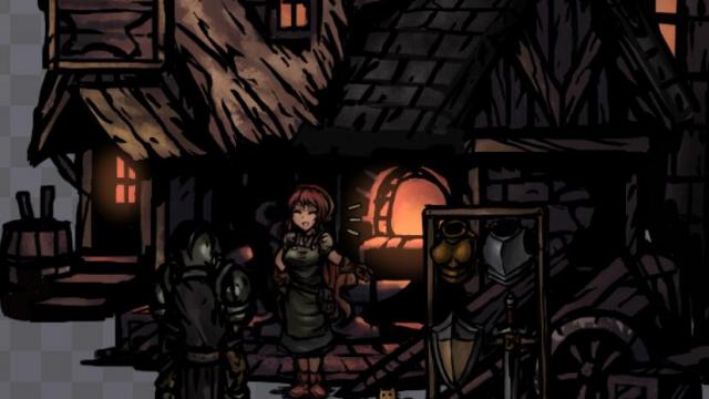 Изменение здания кузницы / LW- blacksmith build add details для Darkest Dungeon