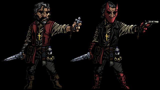 Разбоййник в роли Ванхельсинга / Van-Diablo Highwayman для Darkest Dungeon