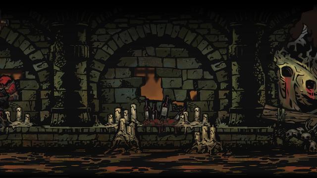 Разнообразие задних фонов / More dungeon background variations - Crimson Court add on для Darkest Dungeon