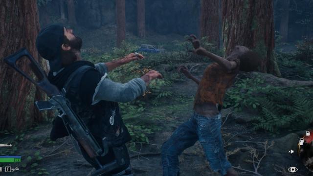 Less damage for easy-normal difficulty for Days Gone