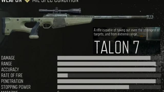 Talon 7  Improved Talon 7