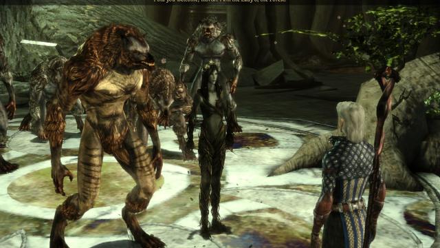 Furry Werewolf retexture for Dragon Age Origins