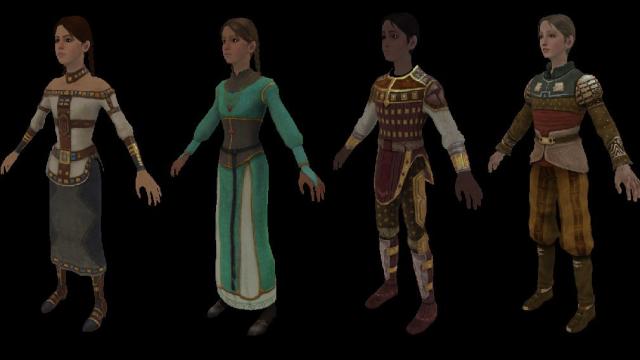 Больше одежды для детей / The Childrens Closet для Dragon Age Origins