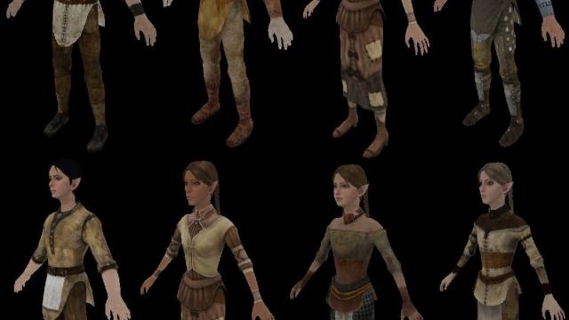 Больше одежды для детей / The Childrens Closet для Dragon Age Origins