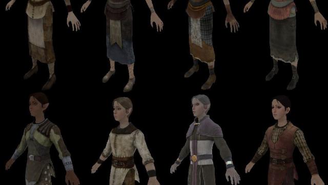 Больше одежды для детей / The Childrens Closet для Dragon Age Origins