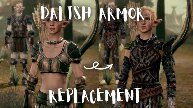 Dalish Armor Replacement for Dragon Age Origins