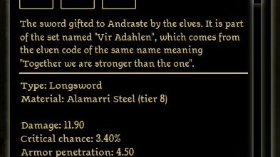 Weapons of Andraste for Dragon Age Origins