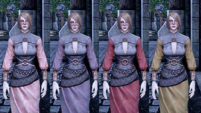 Переработка богатых платьев / Noble Dress Overhaul для Dragon Age Origins