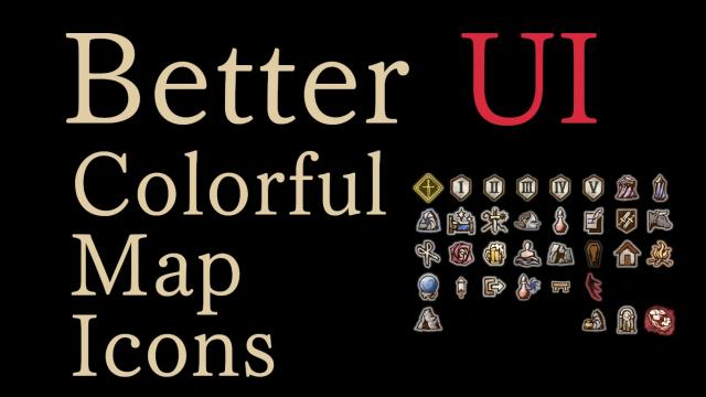 Better UI - Colorful Map Icons