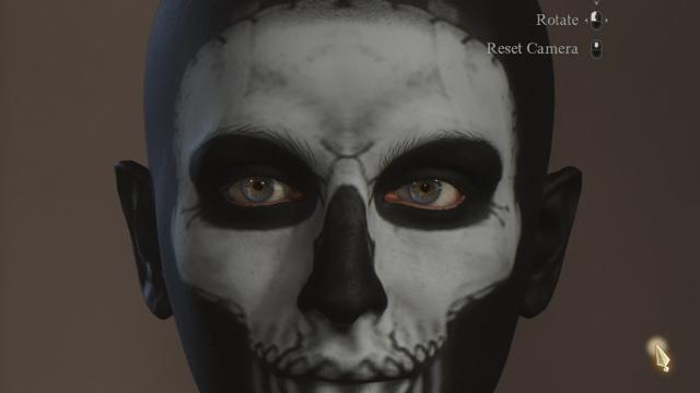COD Ghost Skull Tattoo for Dragon's Dogma 2