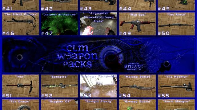 CLM Weapon Pack для Dying Light