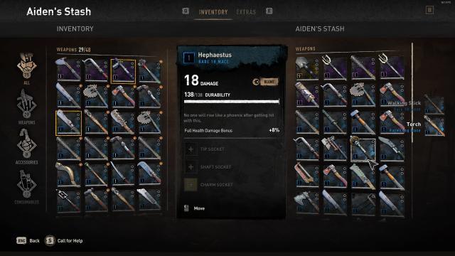 More Inventory and Player Stash slots for Dying Light 2